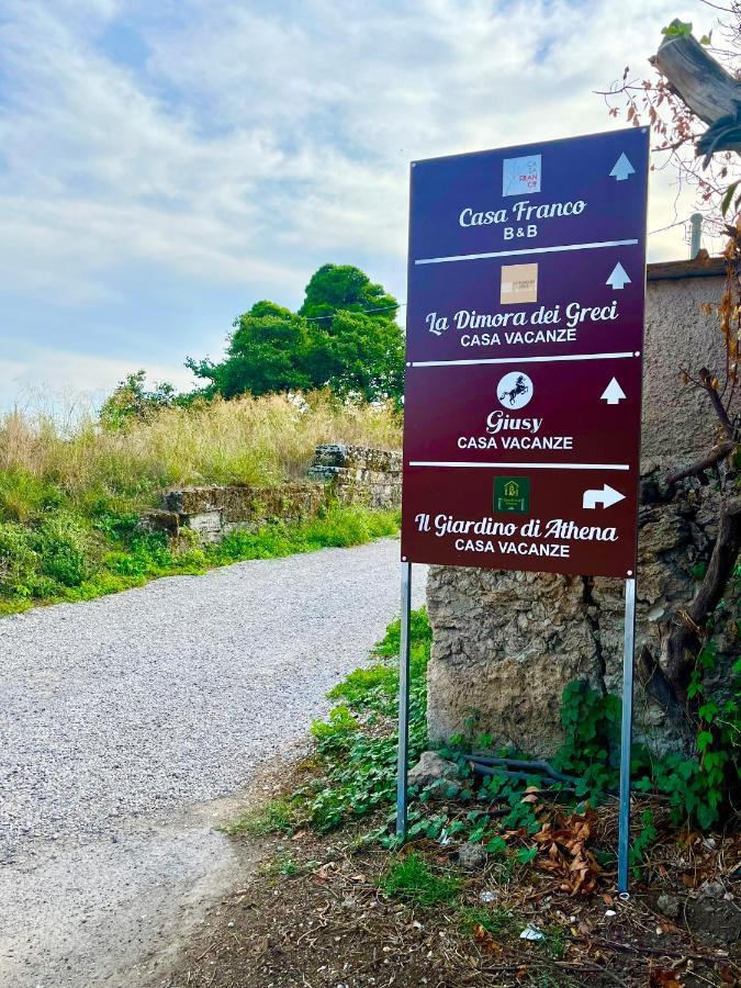 Il Giardino Di Athena Villa Paestum Eksteriør billede